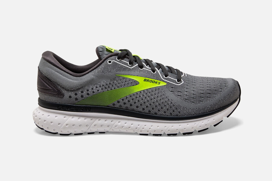 Brooks Glycerin 18 Road Löparskor Herr - Grå - 3602-VKJBI